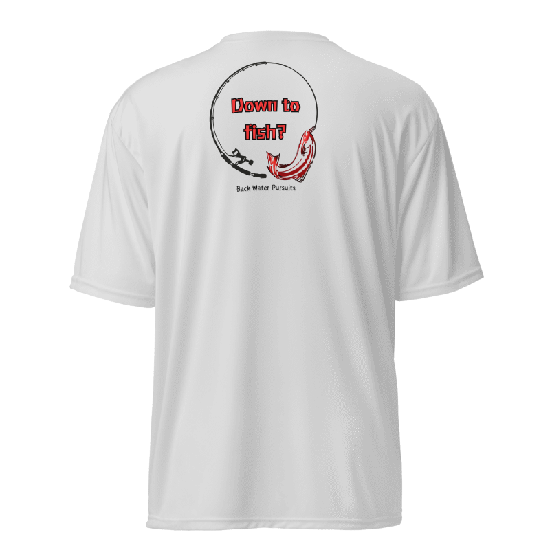 Down to Fish Unisex Dri-Fit - Back View Thumbnail