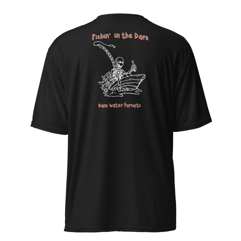 Fishin' in the Dark Unisex Dri-Fit - Back View Thumbnail